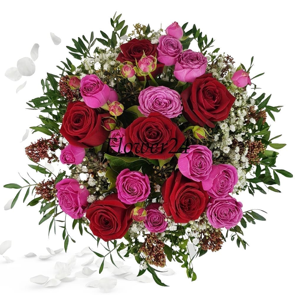 Bouquet de roses "ROSSI"
