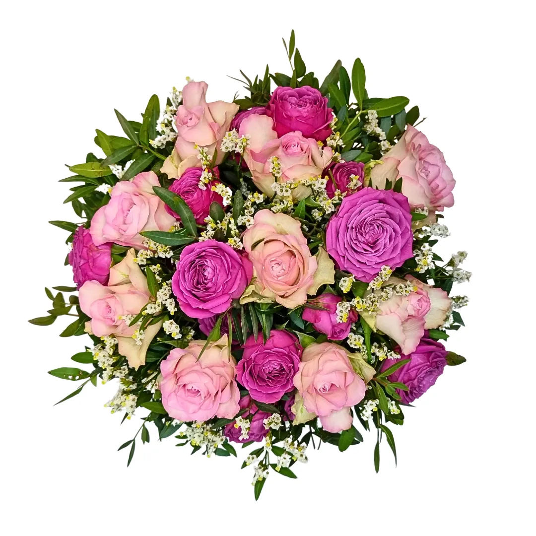 Bouquet de roses "Bellini"