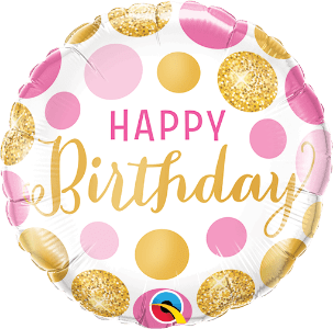 Happy Birthday balloon